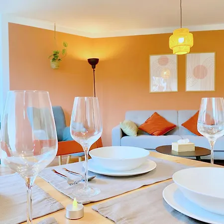 Snug I 3 Design Am Mit Garten I Office I Highspeed Wifi Apartment *