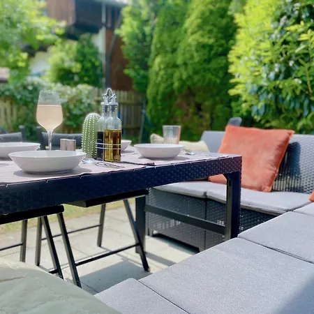 Snug 1 I 3-zimmer Design Am Mit Garten I Office I Highspeed Wifi *