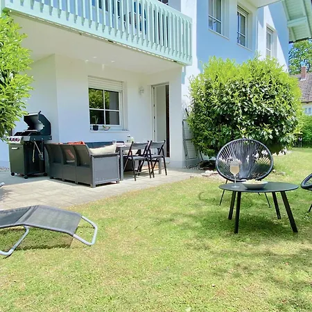 Apartment Snug I 3 Design Am Mit Garten I Office I Highspeed Wifi Wessling