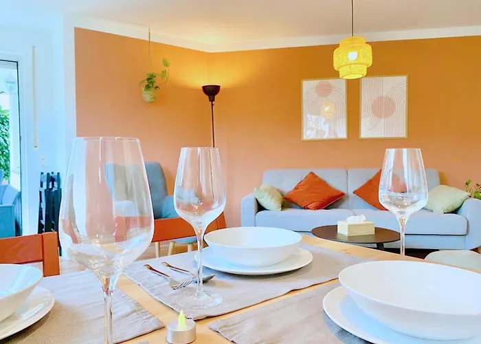Snug 1 I 3-zimmer Design Am Mit Garten I Office I Highspeed Wifi شقة *