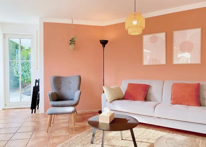 Snug 1 I 3-zimmer Design Am Mit Garten I Office I Highspeed Wifi *